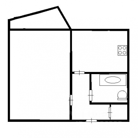 Продажа квартиры 1-комн.<br /> по адресу 644119 г. Омск,  ул. Степанца, 10