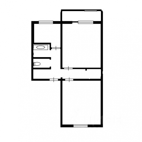 Продажа квартиры 2-комн.<br /> по адресу 644121 г. Омск,  ул. Калинина, 10