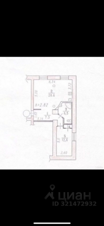 Продажа квартиры 2-комн.<br /> по адресу г. Омск,  пр-кт. Карла Маркса, 22