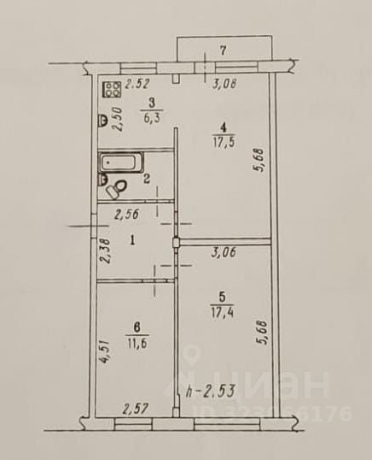 Продажа квартиры 3-комн.<br /> по адресу г. Омск,  ул. Бархатовой, 3В