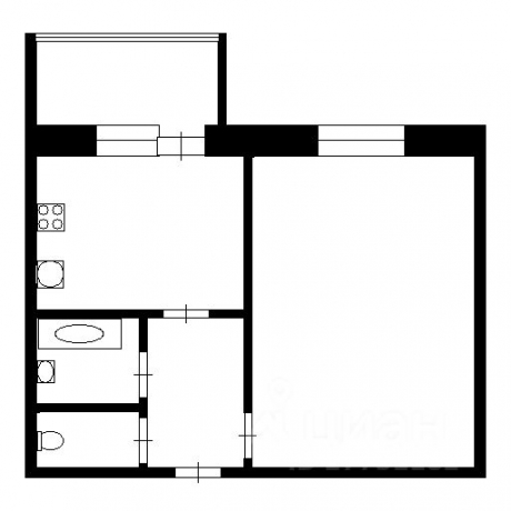 Продажа квартиры 1-комн.<br /> по адресу г. Омск,  ул. Челюскинцев, 93