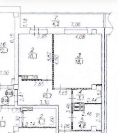 Продажа квартиры 2-комн.<br /> по адресу г. Омск,  ул. Конева, 40
