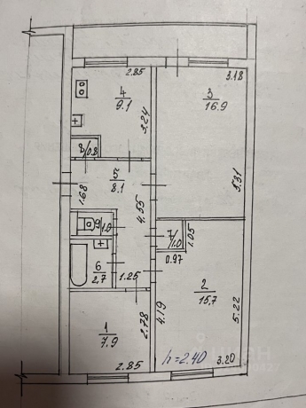 Продажа квартиры 3-комн.<br /> по адресу рп. Кормиловка, рп. Кормиловка, ул. Маяковского, 32