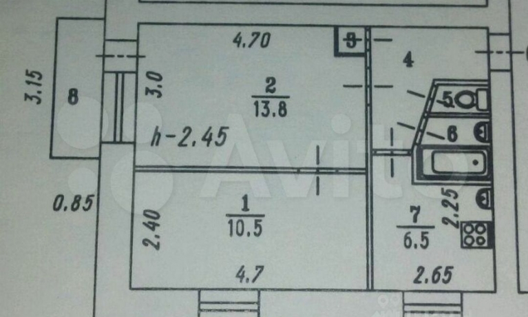 Продажа квартиры 2-комн.<br /> по адресу г. Омск,  ул. Избышева, 15 к1