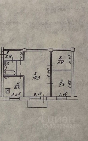 Продажа квартиры 3-комн.<br /> по адресу г. Омск,  ул. Нефтезаводская, 36