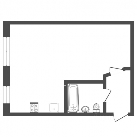 Продажа квартиры 1-комн.<br /> по адресу г. Омск,  пер. Красный, 3